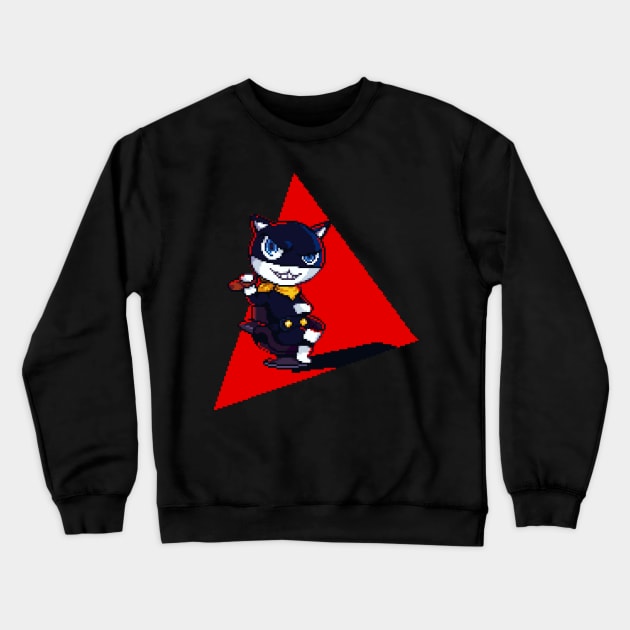 Morgana - P5 Crewneck Sweatshirt by Quintino Pixels